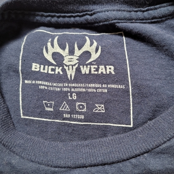 Buck Wear I'll stick to my Guns Tee Size large fits like a medium - Picture 2 of 5